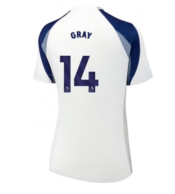 Tottenham Hotspur Archie Gray #14 Replik Heimtrikot Damen 2025-26 Kurzarm